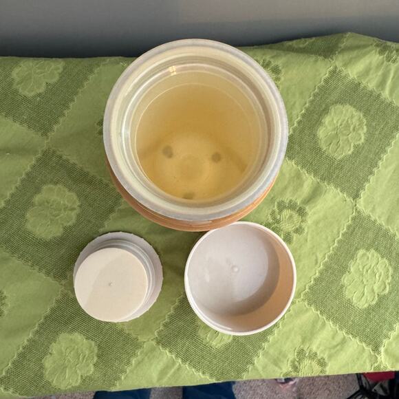 Aladdin WM4020 Vintage Brown Plaid 10 oz Best Buy Wide Mouth Thermos Bottle USA - Picture 5 of 6